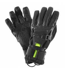 Перчатки сноубордические Bern Black Leather Gloves W Removable Wristguard Black Black Leather Gloves W Removable Wristguard