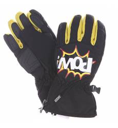 Перчатки сноубордические детские Pow Grom Glove Black Grom Glove