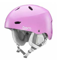 Шлем для сноуборда Bern Brighton Satin Hot Pink/Grey Liner Brighton