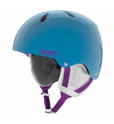 Шлем для сноуборда детский Bern Snow EPS Diabla Translucent Light Blue/White Liner Snow Eps Diabla Translucent