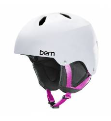 Шлем для сноуборда детский Bern Team Diabla Satin White/Black Cordova Earflaps Team Diabla