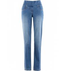 джинсы bonprix Джинсы-мегастретч с удобным поясом, низкий рост (K