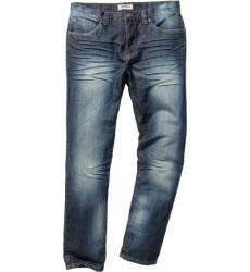 джинсы bonprix Джинсы Regular Fit Tapered, cредний рост (N)