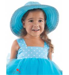 Шляпа Arina для девочки, цвет голубой 34048321