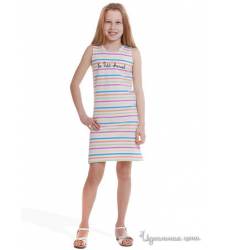 Платье Little Marcel, цвет белый, синий, оранжевый, зеленый 34381741