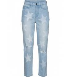 джинсы bonprix Рваные джинсы в ретро-стиле со звездным принтом