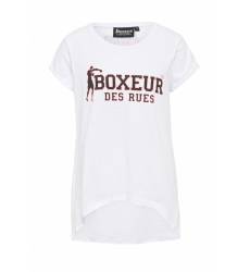 Футболка Boxeur Des Rues LADY OVERSIZE T-SHIRT LOGO ON FRONT
