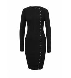 Платье LOST INK BODYCON RIB DRESS WITH SNAP BUTTONS