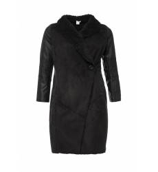 Дубленка LOST INK CURVE SHEARLING COAT WITH WATERFALL FRONT