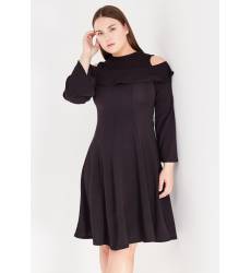 Платье LOST INK PLUS SWING DRESS WITH COLD SHOULDER