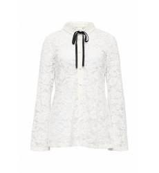 Рубашка LOST INK CURVE LACE SHIRT WITH BOW