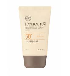 Крем солнцезащитный для лица Thefaceshop NATURAL SUN ECO SUPER PERFECT SUN CREAM SPF50+ PA+