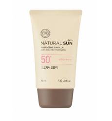 Крем солнцезащитный для лица Thefaceshop Natural Sun Eco Photogenic Sun Blur SPF 50 PA+++