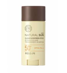 Крем солнцезащитный для лица Thefaceshop NATURAL SUN ECO CLEAR SUNSCREEN STICK SPF50+ PA+++