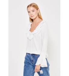 Блуза LOST INK V NECK ROUCHED TOP