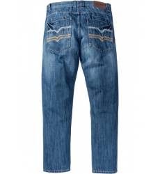 джинсы bonprix Джинсы Regular Fit Straight, низкий + высокий рост