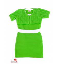 Комплект: платье, жакет Alena Alenkina для девочки, цвет зеленый 35662612