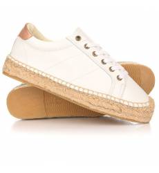 Кеды кроссовки низкие женские Soludos Platform Tennis Sneaker Clean White Platform Tennis Sneaker