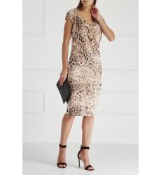 Платье с леопардовым принтом Платье с леопардовым принтом