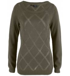 пуловер bonprix Пуловер с ажурным узором