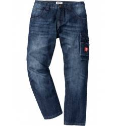 джинсы bonprix Джинсы Regular Fit в потертом стиле, cредний рост