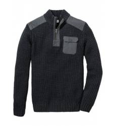 пуловер bonprix Пуловер Regular Fit своротником-стойкой