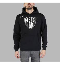 толстовка Nike Толстовка  Brooklyn NETS Hoodie Club Logo