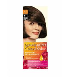 Краска для волос Garnier Color&Shine, оттенок 4.0, Каштановый, 110 мл