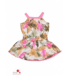 Платье Benetton для девочки, цвет мультиколор 37155876
