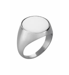 Серебряное кольцо-печатка с агатом Серебряное кольцо-печатка с агатом