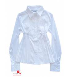 Блуза Full Kids для девочки, цвет белый 37362135