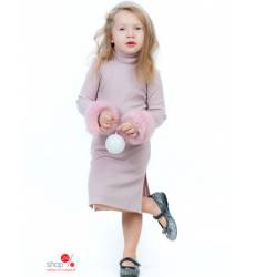 Платье MiLiLook для девочки, цвет бледно-розовый 37529207