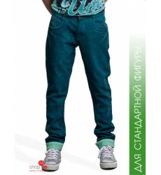 Узкие джинсы Million X для мальчка, цвет сине-зеленый 37908180