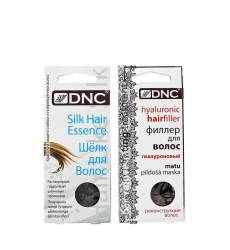 Набор DNC Филлер для волос (3*15 мл) и ШЕЛК для волос (4*10