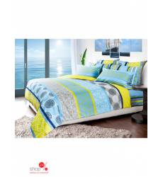Комплект постельного белья, 2-х спальный Primavelle, цвет желтый, голубой 38185451