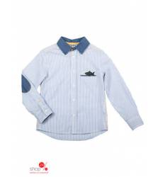 Рубашка Gulliver для мальчика, цвет белый, синий 38443151