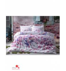 Комплект постельного белья Семейный TAC, цвет фуксия 38500111
