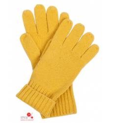 Перчатки Gulliver для девочки, цвет желтый 38798693