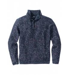 пуловер bonprix Пуловер Regular Fit с высоким воротом на молнии