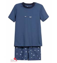 Пижама Huber для мальчика, цвет синий 39041563