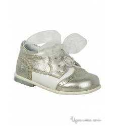 Ботинки Bartek для девочки, цвет серебряный 39041701