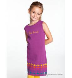 Платье Le Petit Marcel для девочки, цвет сливовый 39041707