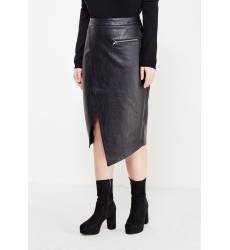 Юбка LOST INK PLUS PENCIL SKIRT IN CROC PU