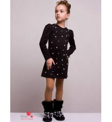 Платье Sofia Shelest для девочки, цвет черный 39084787