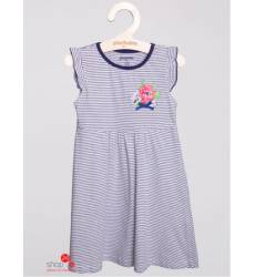 Платье PlayToday для девочки, цвет белый, синий 39084848