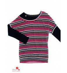 Пуловер Million X для девочки, цвет темно-синий, розовый, полоска 39084951