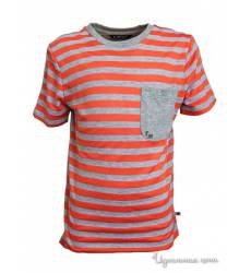 Футболка La Miniatura для мальчика, цвет оранжевый, серый 39085615