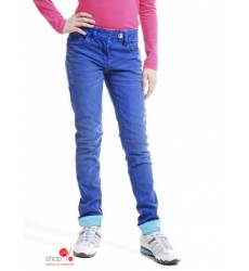 Узкие джинсы Million X для девочки, цвет ярко-синий 39085654
