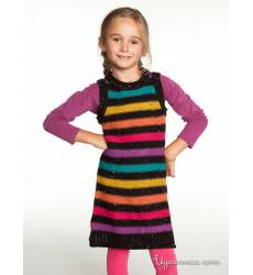 Платье Le Petit Marcel для девочки, цвет мультиколор 39085772