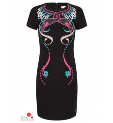 Платье Supertrash для девочки, цвет черный 39086010